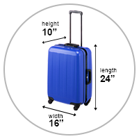 tsa stroller size