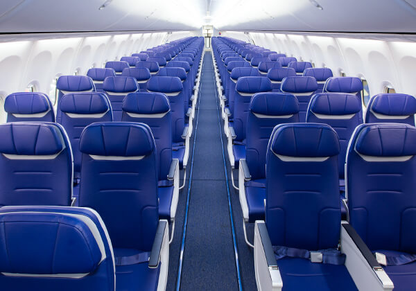 Southwest Airlines cabin