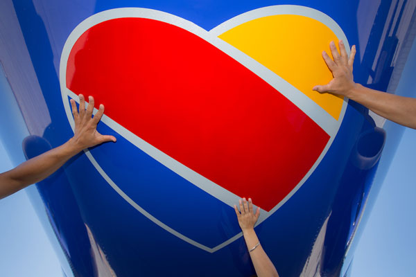 Southwest Airlines Heart