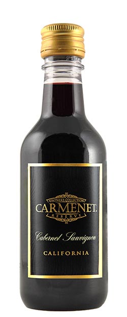 Carmenet Cabernet Sauvignon mini bottle