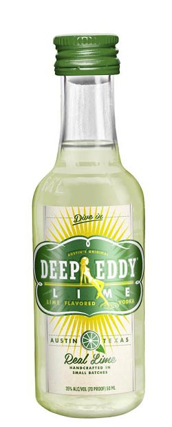 Deep Eddy Lime Vodka mini bottle