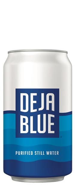 Deja Blue Water can