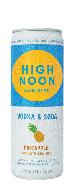 High Noon Hard Seltzer—Pineapple can
