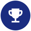 blue trophy