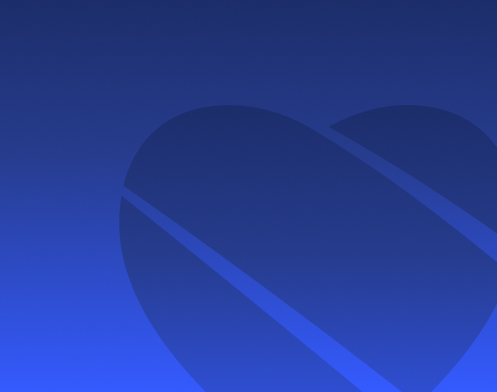 Blue background image with the southwest heart logo in a darker blue color.