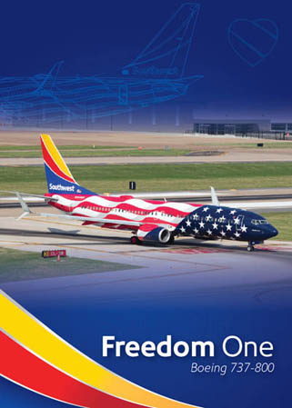 Freedom One Southwest aircraft